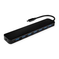 VALUE USB 3.2 Gen 1 Hub, 7 poorts, type C aansluitkabel