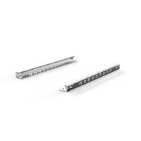 SCHROFF Varistar Slide Rail, 25 kg, 1 pair, 1000D