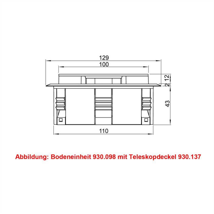 BACHMANN Easy-Outlet silver