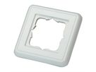 TELEGÄRTNER frame, enkel 80 x 80 mm, alpine wit, H