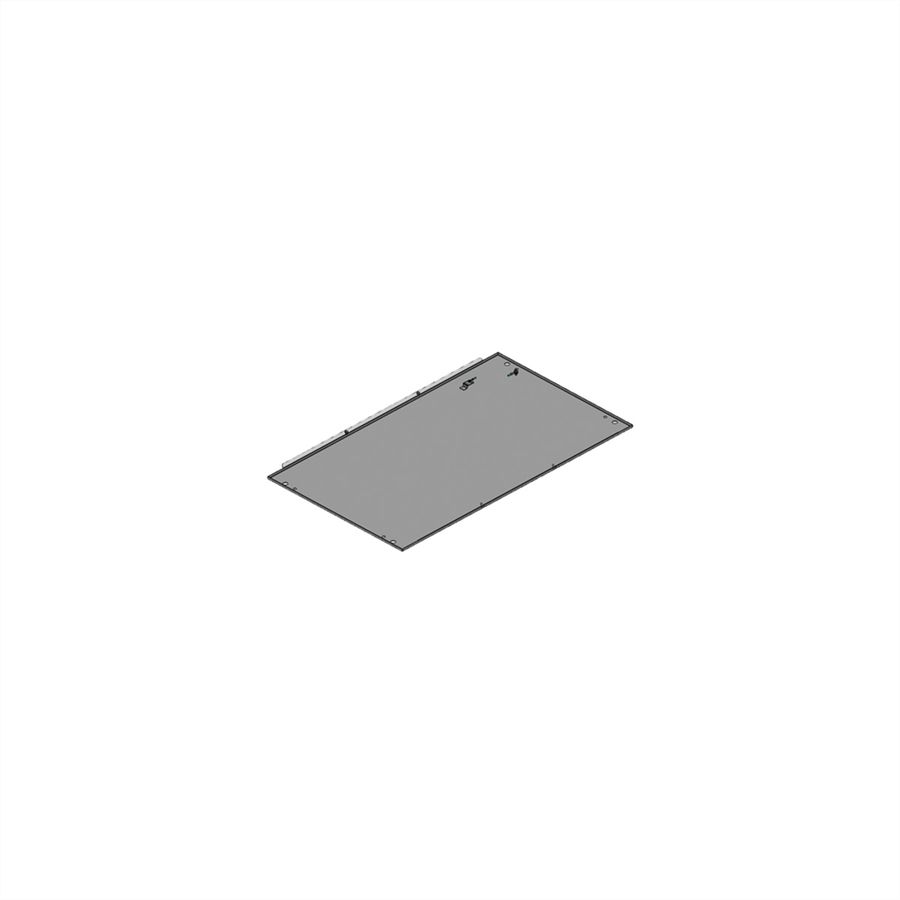 SCHROFF Varistar Base Plate, One Piece, Closed, 800W 1000D