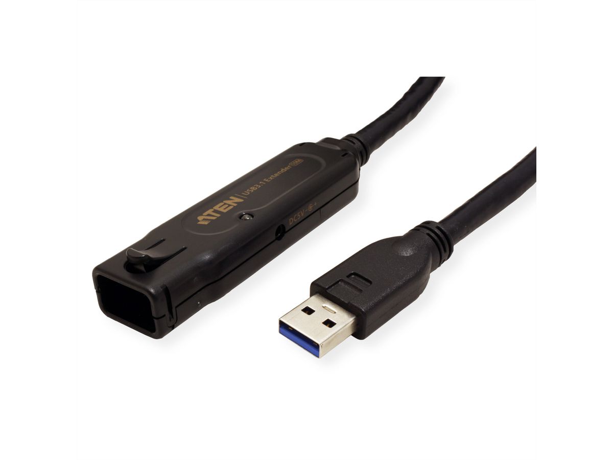 ATEN UE3310 USB 3.1 Gen 1 Verlengkabel, zwart, 10 m