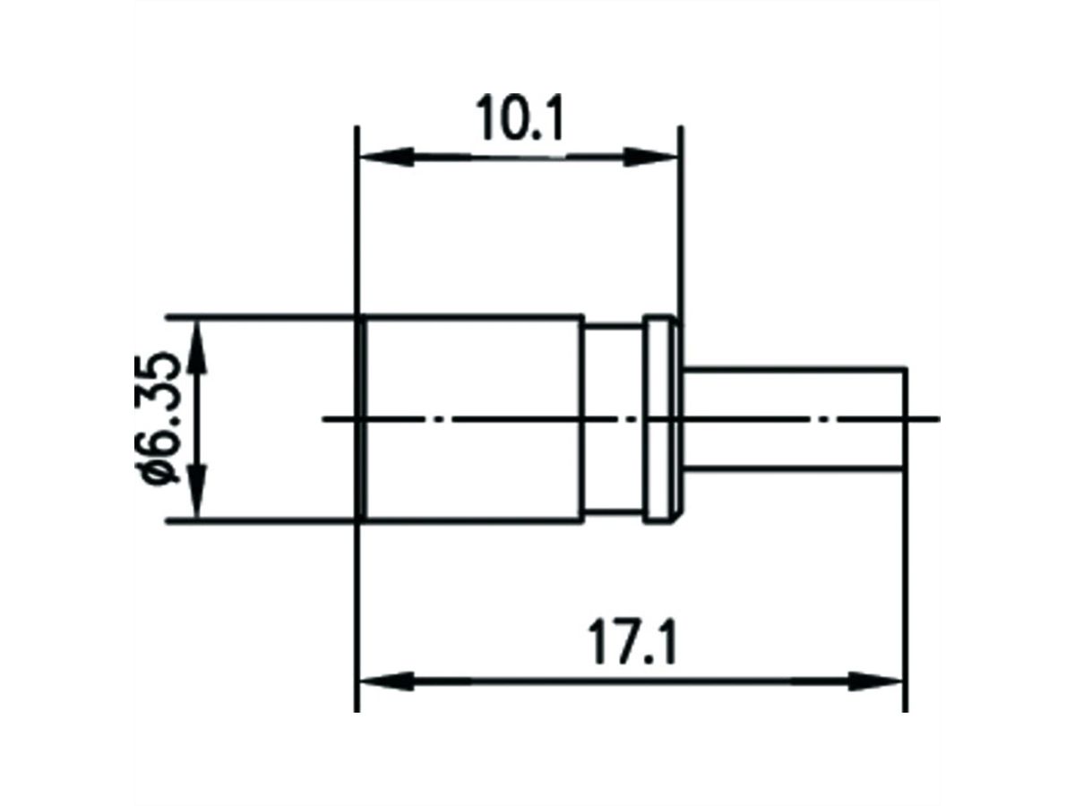 TELEGÄRTNER SMB-Kabelbuchse G7 (RG-316/U) crimp/crimp