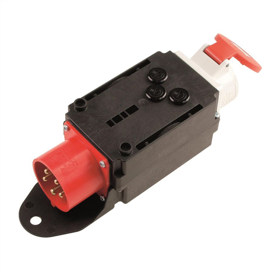 BACHMANN CEE adapter 32A 400V IP44, 1x32A 5p400V