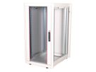 ROLINE 19-inch netwerkkast Basic 22 U, 600x800 BxD Glazen deur grijs