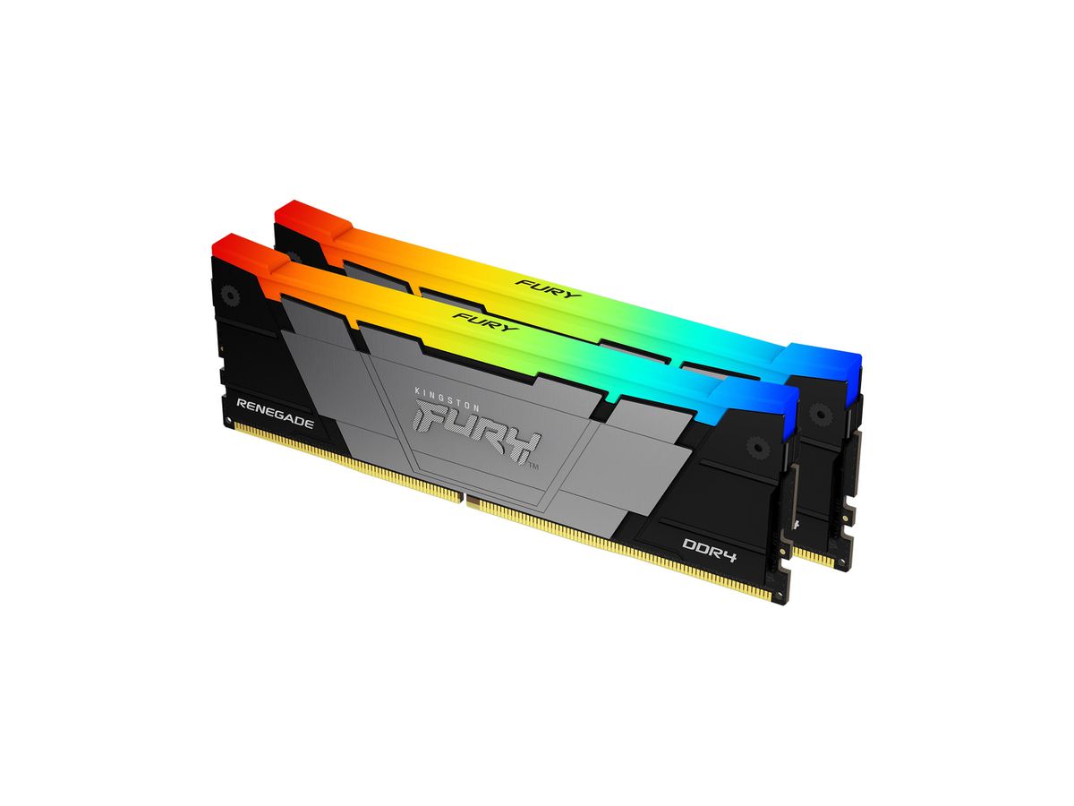 Kingston Technology FURY 16GB 3600MT/s DDR4 CL16 DIMM (set van 2) Renegade RGB