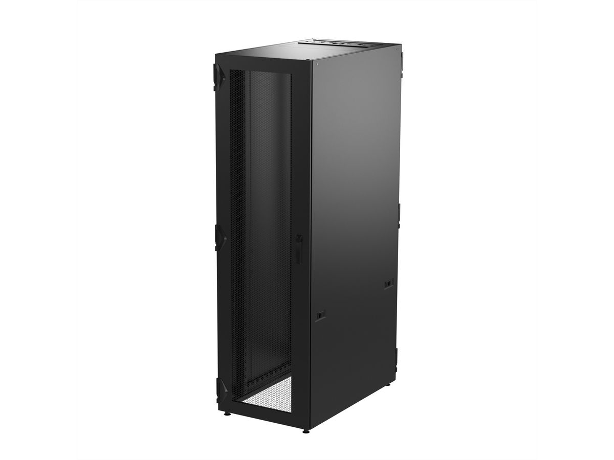SCHROFF Varistar CP Server Cabinet, RAL 7021, Single, 47 U, 2200H, 600W, 1200D