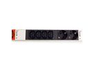 BACHMANN IT PDU ALU 0HE 12x C13 6x geaard contact 3x 16A CEE rood