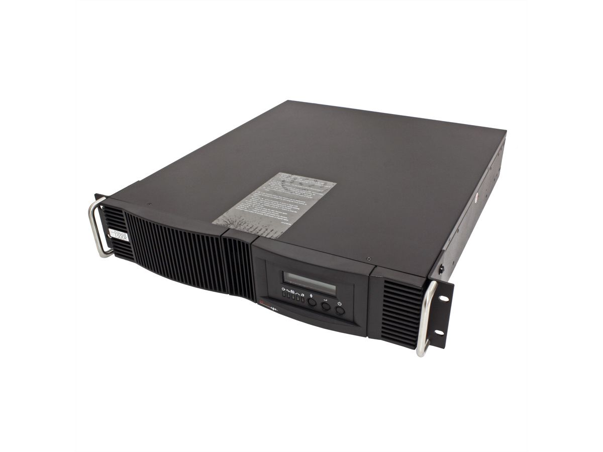 ROLINE ProSecure III 1500 RM2HE - Online UPS, 19" rack-versie, zwart