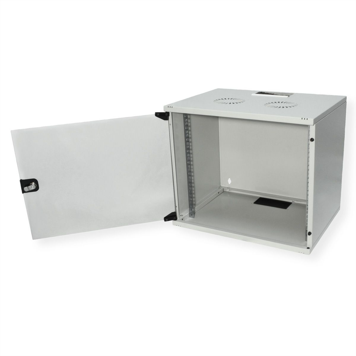 ROLINE 19-inch wandbehuizing Basic 9 U, 540x400 BxD Bouwpakket grijs
