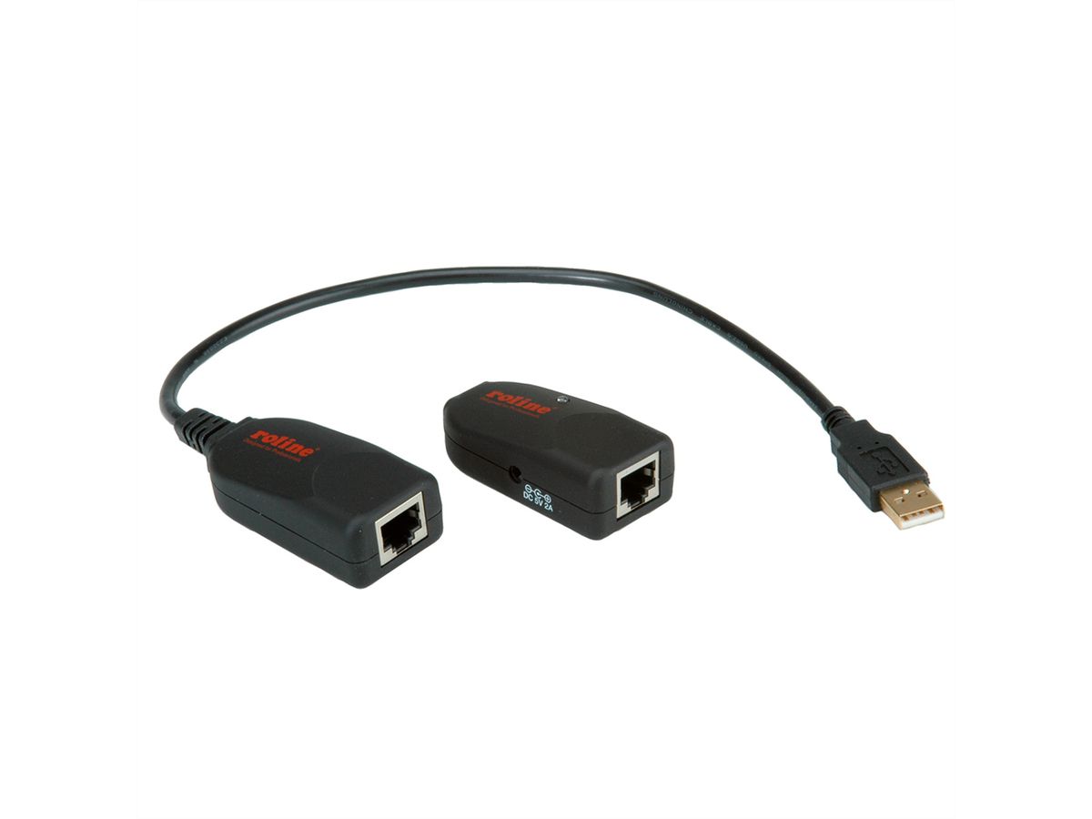 ROLINE USB 2.0 verlenging via RJ45, max. 50m