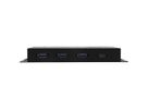 EXSYS EX-1191HMVS-PD 4-Port-USB-3.2 Gen 1 Metall HUB mit USB-PD Aufladung