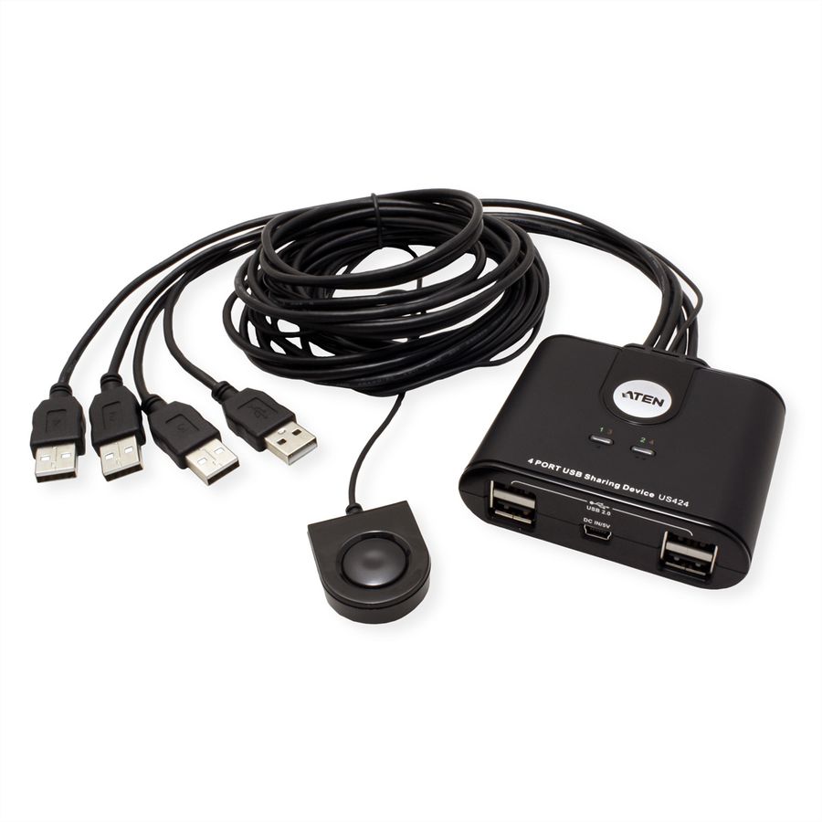 ATEN US424 4-poorts USB 2.0 perifere switch