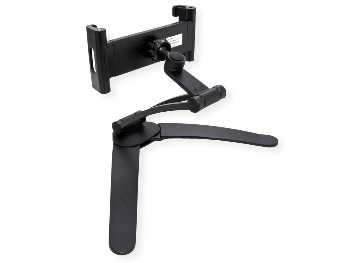 VALUE Aluminum Holder for iPad/Ebook/Tablet, Desk- / Wall Mount Type