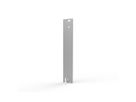 SCHROFF Plug-In Unit Front Panel, Unshielded, for IEL, IET, Type 2 Handle, 3 U, 4 HP, 2.5 mm, Al, Front Anodized, Rear Conductive