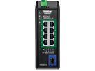 TRENDnet TI-BG5091B DIN-Rail Switch 2,5G 9-Port Industrial PoE++ mit 10G Ports