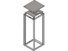 SCHROFF Novastar Ventilator Opzetkap Met 2 Ventilatoren, Hoogte Ventilator 25 mm, 553W 500D