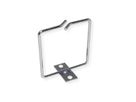 19" Cable Manager, 80x80mm, metal, Mounting central, cable entry central
