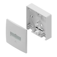 d.center® Gf-TA 42 für bis zu 2x LC-D / SC-S Kupplungen, unbestückt