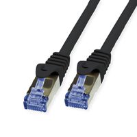 VALUE Outdoor S/FTP Patch Cord Cat.6A/Class EA, Solid, TPE, LSOH, black, 20 m