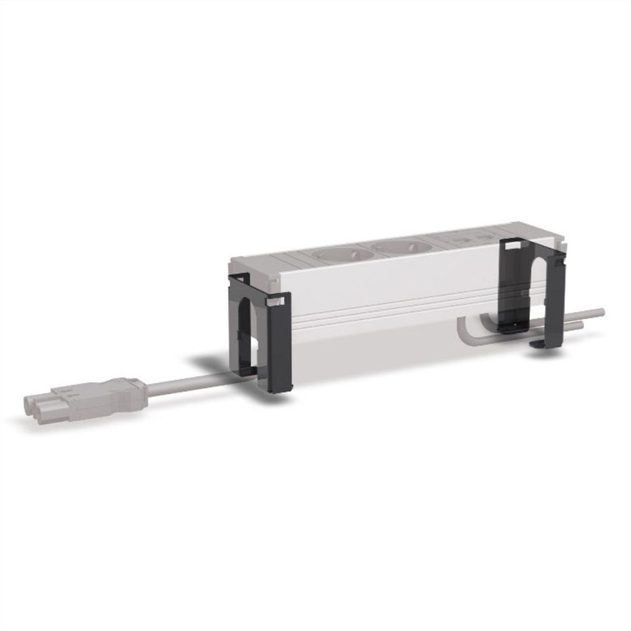 BACHMANN CONI bracket, Independent of the mounting frame, black
