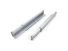 ROLINE slide rail set variable depth, 350 to 600mm incl mounting material