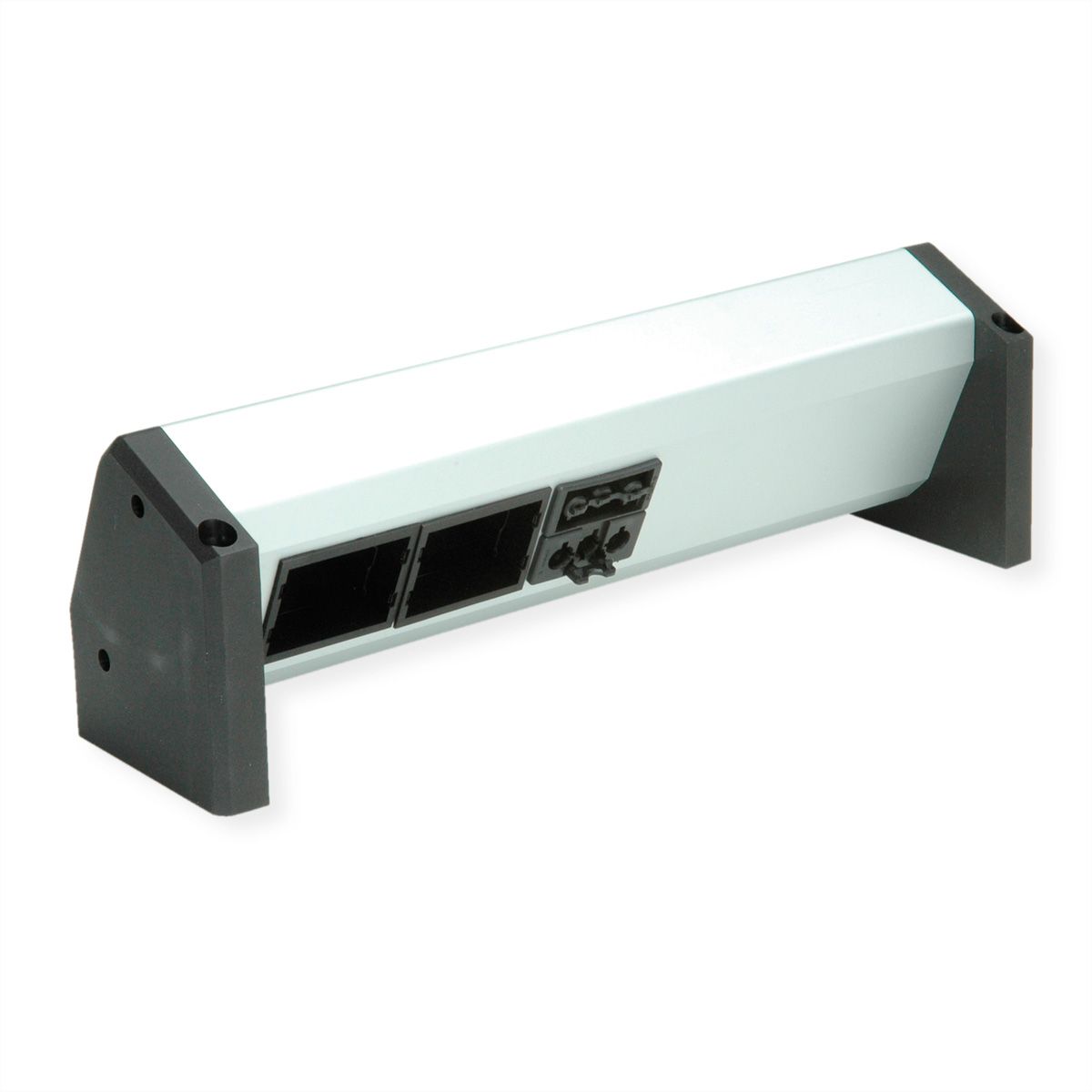 BACHMANN DESK 2x geaard stopcontact, 2x ABD GST18