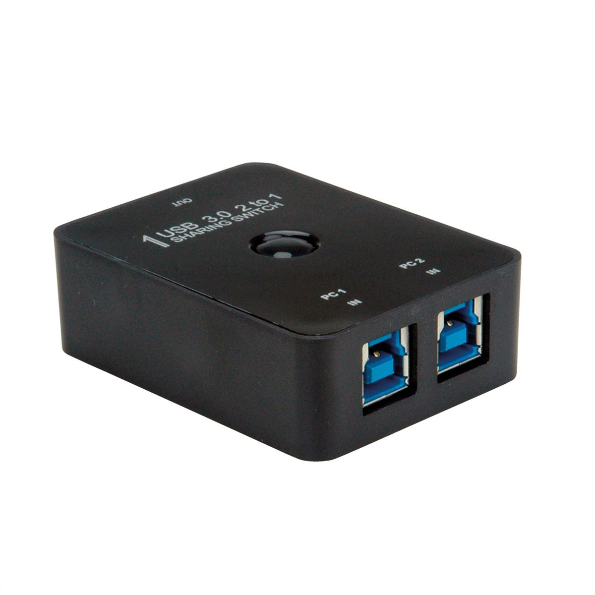 VALUE Handmatige USB 3.2 Gen 1 Switch, 2 Poorts