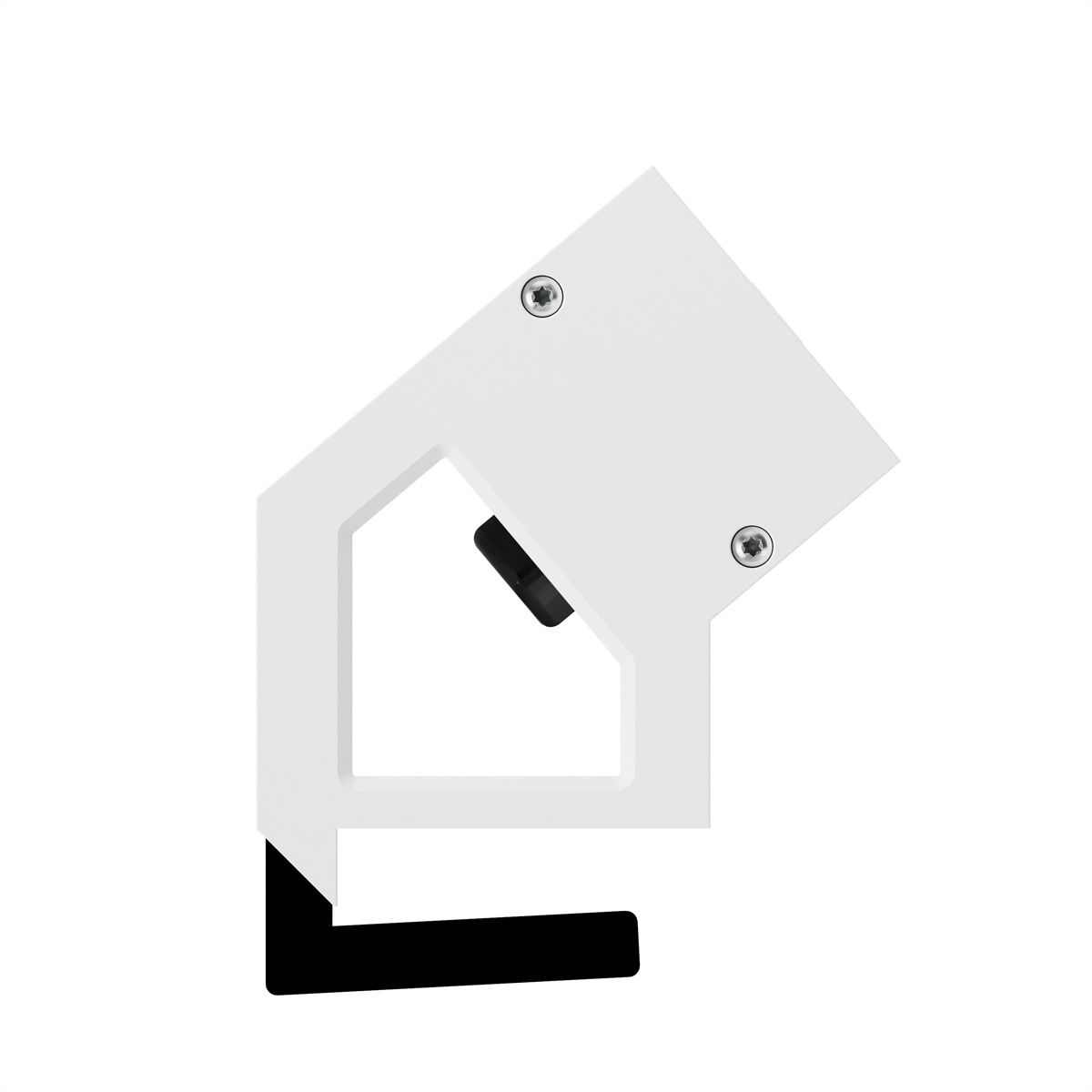BACHMANN DESK2 ALU WIT 2x geaard stopcontact, USB oplader 22 W A&C, 0,2 m GST18