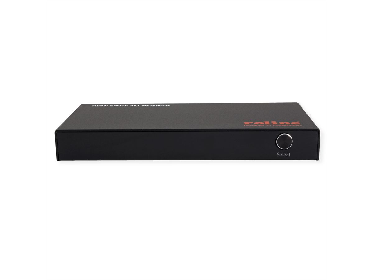 ROLINE 4K HDMI Switch, 3-voudig