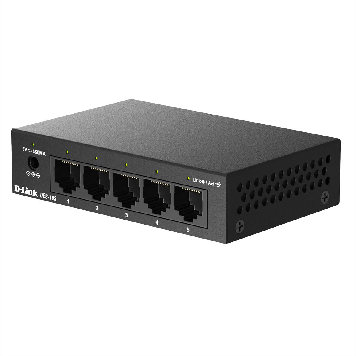 D-Link DES-105/V/E 5-Port Switch