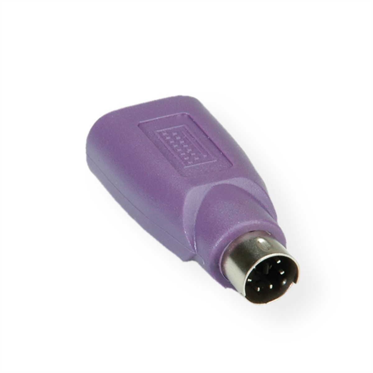 VALUE PS/2 - USB toetsenbordadapter, paars