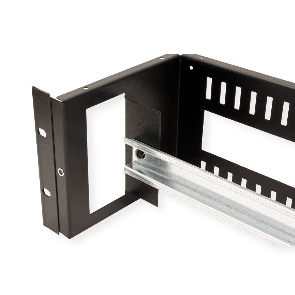 ROLINE 19-inch top-hat rail support 3 U, 133x482x123 HxWxD
