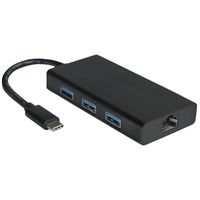 VALUE USB-C to Gigabit Ethernet Converter + Hub