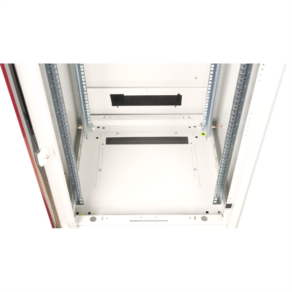 ROLINE 19-inch netwerkkast Pro 32 U, 600x600 BxD Glazen deur grijs