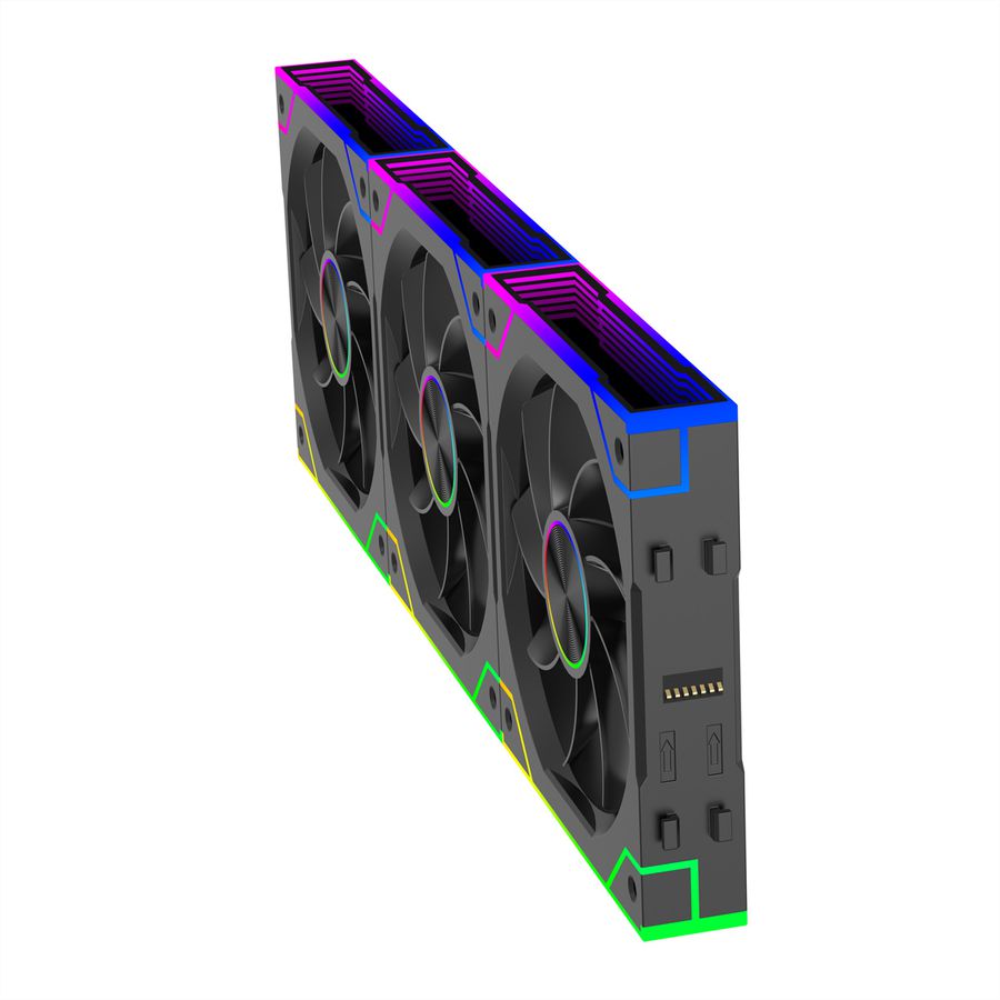 Xilence XPF120.ARGB 120mm PWM Case Fan, ARGB LED