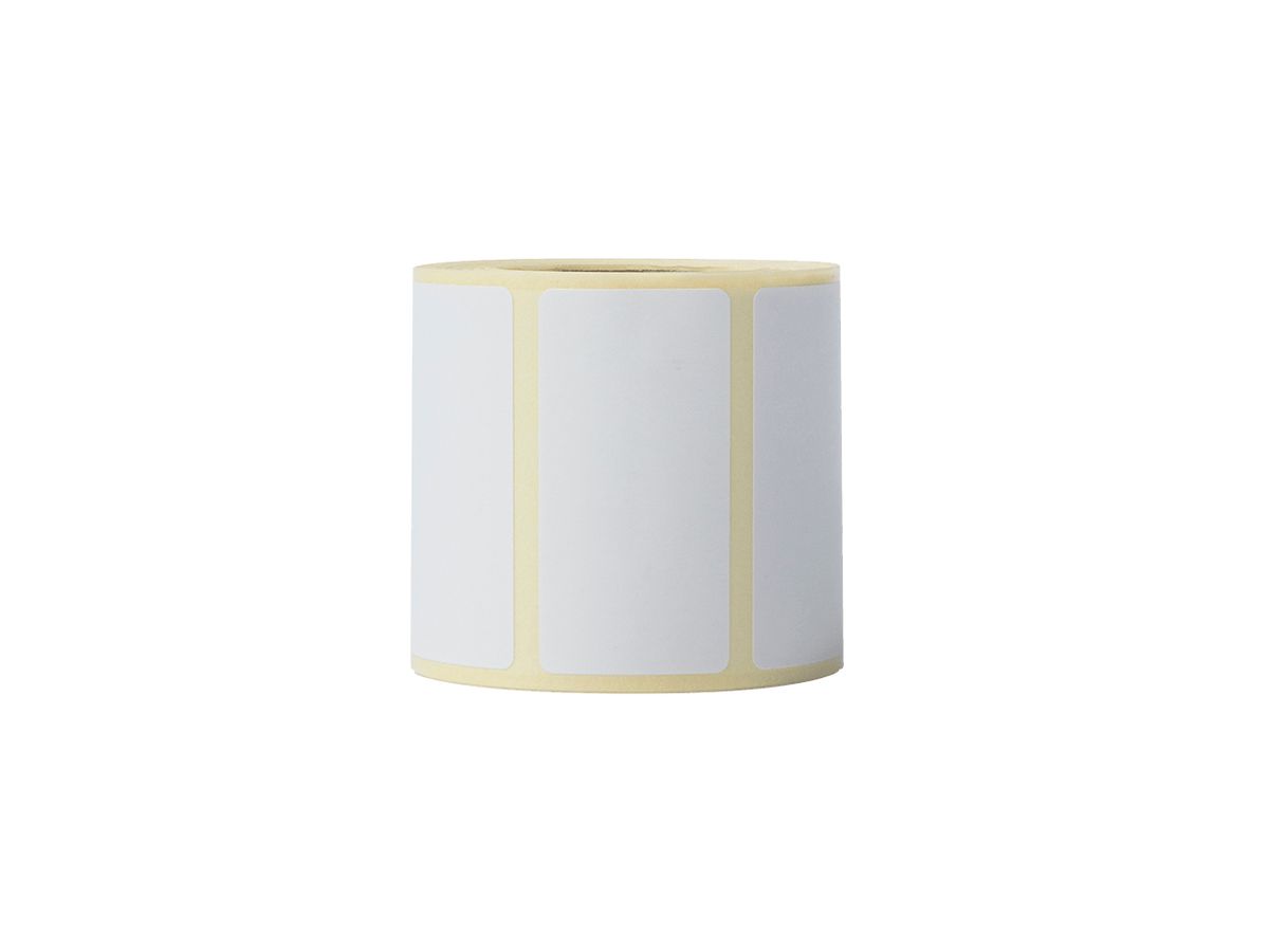 Brother BDE1J026051060 White Self-adhesive printer label