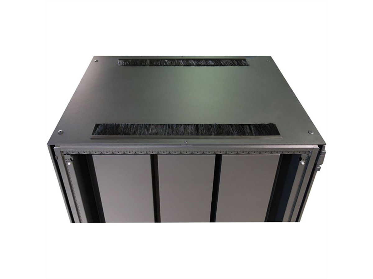 SCHROFF Varistar Colocation Cabinet, RAL 7021, 3 Compartments, 42 U, 2000H, 800W, 1000D