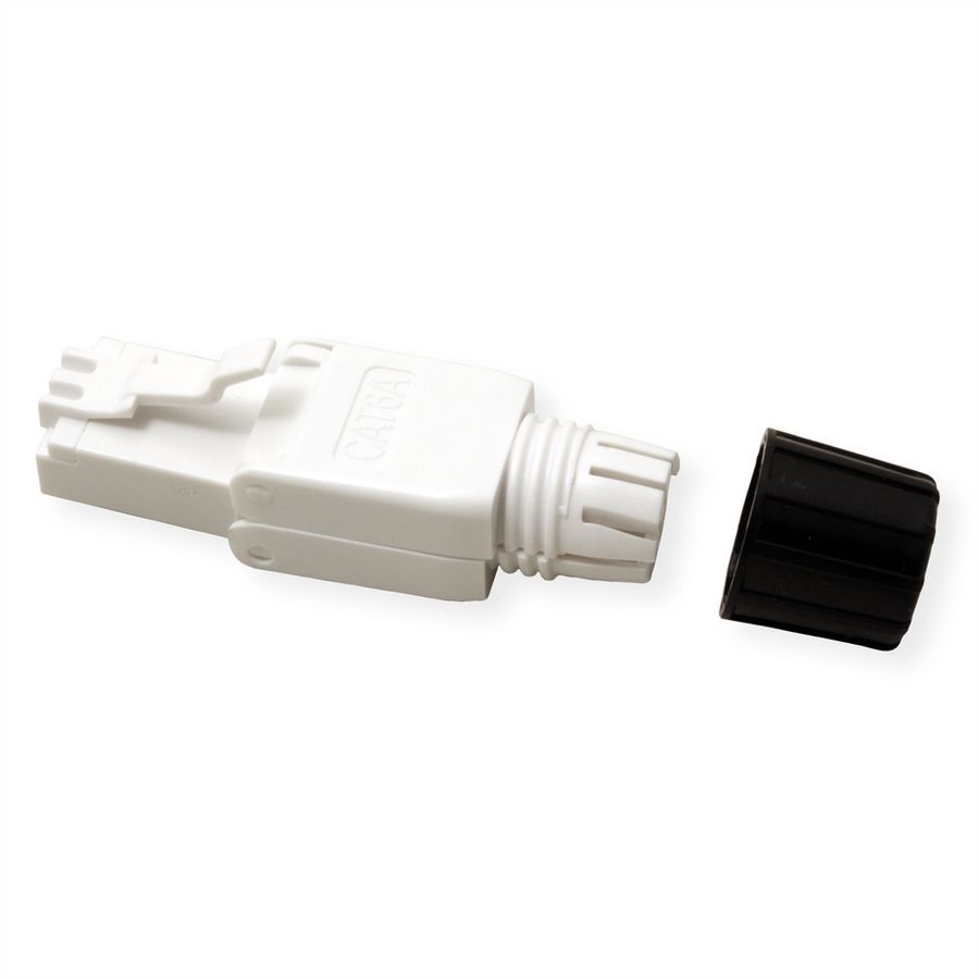 ROLINE Field Plug Cat.6A (Class EA), UTP, white