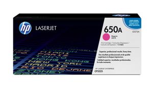 HP 650A originele magenta LaserJet tonercartridge