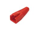 ROLINE Kink Protection Hood for RJ45, cuttable, 10 pcs., red