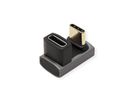 ROLINE Adapter, USB4 Gen 3x2, Aluminum, 360°, Type C, M/F, silver