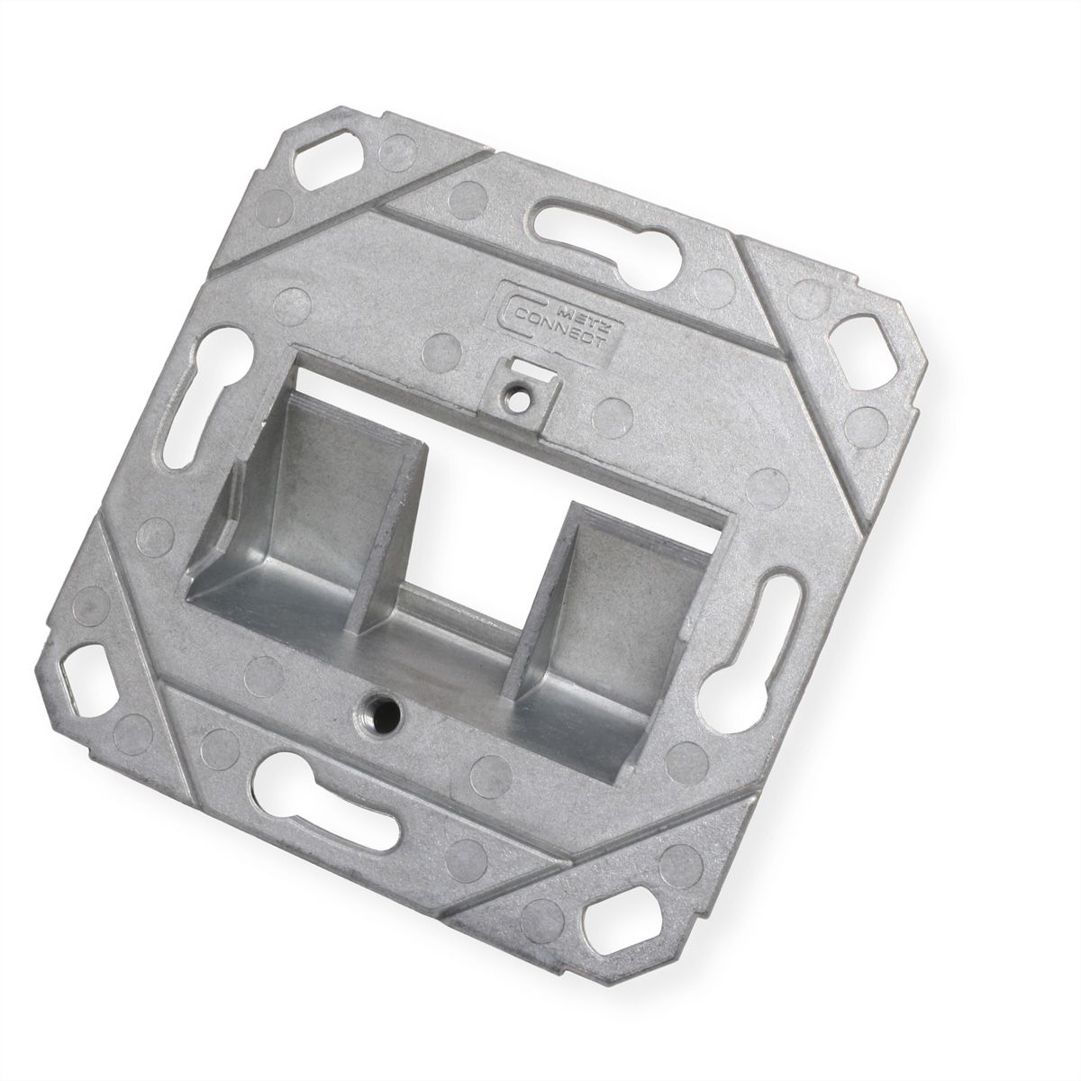 METZ CONNECT Keystone opbouwdoos 1 poort leeg wit