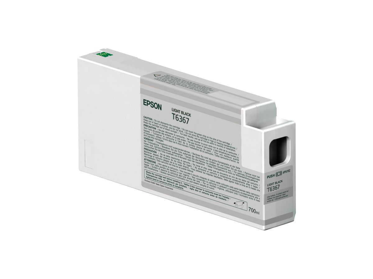 Epson Singlepack Light Black T636700 UltraChrome HDR 700 ml ink cartridge