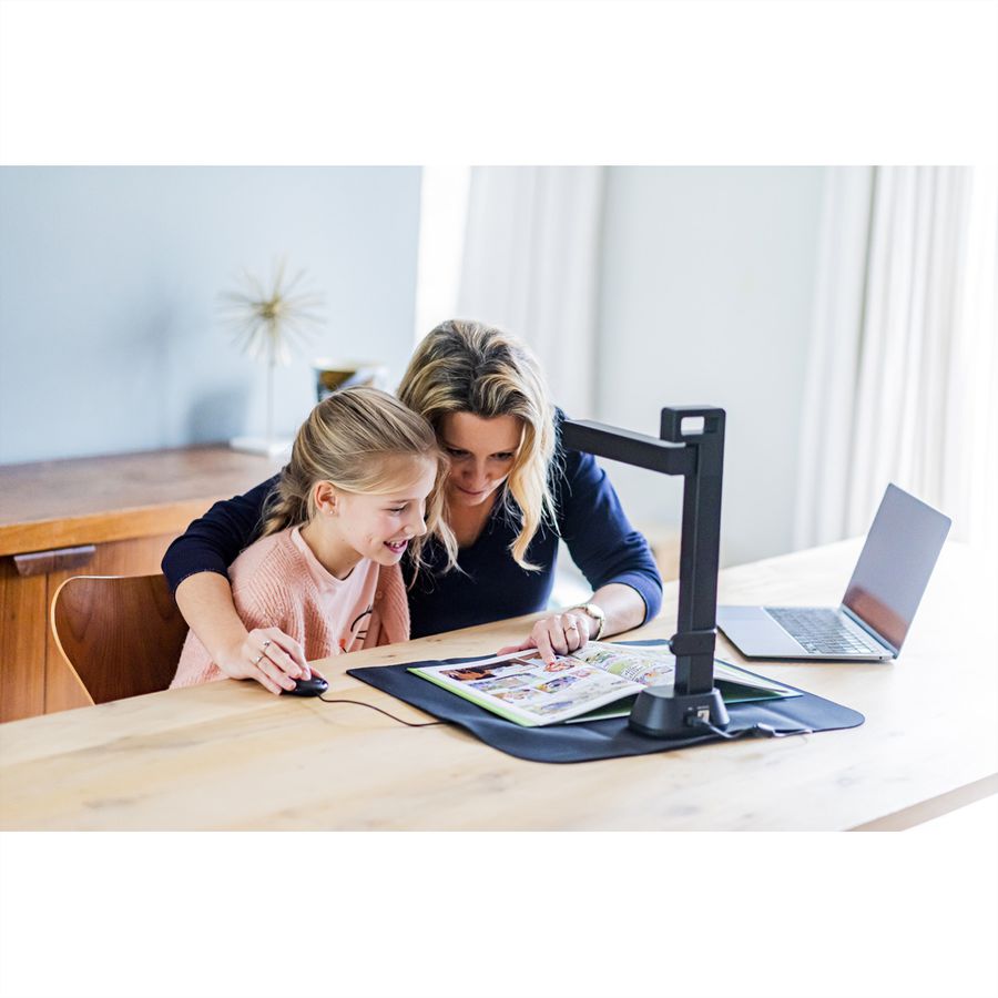 IRIScan Desk 6 Pro A3-documentscanner voor dyslexie, Mobiele desktop camera scanner