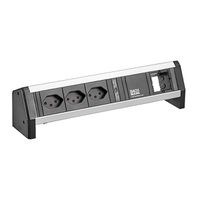 BACHMANN DESK 3xCH T13 90° 1xCM, 1xCurrent fuse 1.0m GST18 Switzerland