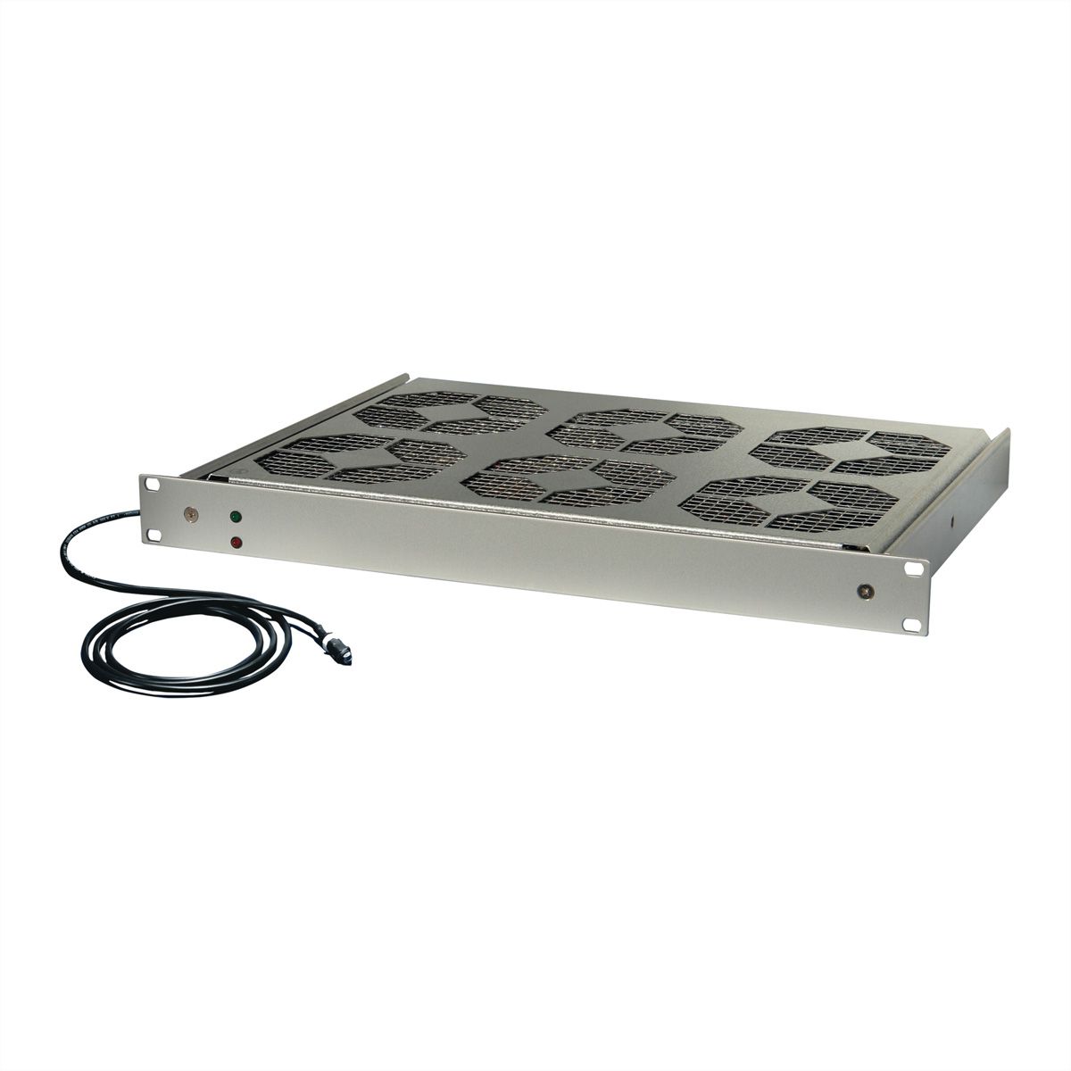 SCHROFF 19'' Fan Unit, 1 U, Speed Control and Monitoring, 6 Fans, 230 VAC