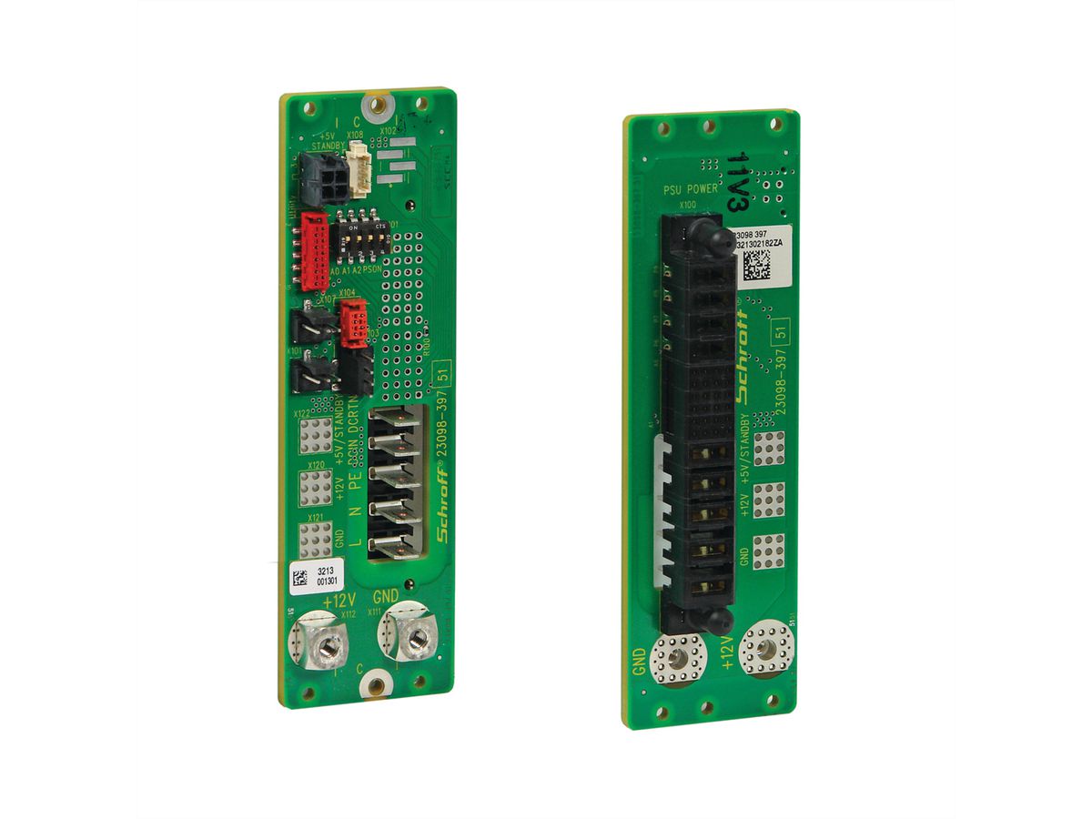 SCHROFF CPCI seriële voedingskabel, backplane naar backplane