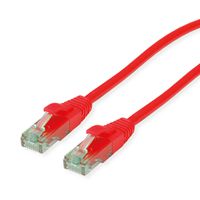 ROLINE RM Patchkabel Cat.6A UTP, rood, 1 m
