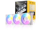 ANTEC C120 ARGB Fan PC Case Fan 120mm 3-In-1-Pack, white